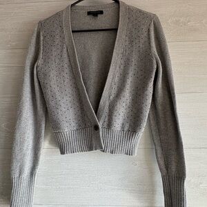 Banana Republic Light Gray Women's Cardigan